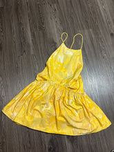 Load image into Gallery viewer, NWT Medium Free People Yellow Deserted Island Mini Dress