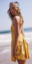 Load image into Gallery viewer, NWT Medium Free People Yellow Deserted Island Mini Dress