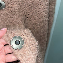 Load image into Gallery viewer, Extra Small Free People Chunky Pink Boucle Sweater Cardigan