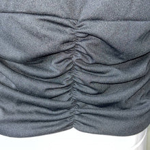 Load image into Gallery viewer, Size Large Fredericks Of Hollywood Black Lace Up Cut Out Ruffle Tank Top