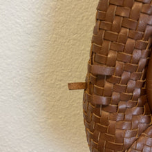 Load image into Gallery viewer, Coach Kristin Woven Brown Leather Purse