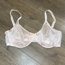 Load image into Gallery viewer, 40G Soma Light Pink Leopard Sheer Mesh Bra Plus