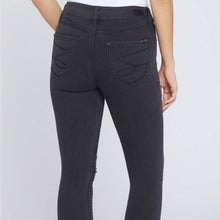 Load image into Gallery viewer, Size 16 Seven Plus Size Black HIGH RISE TUMMYLESS SKINNY JEANS