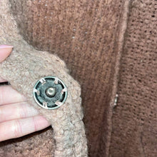 Load image into Gallery viewer, Extra Small Free People Chunky Pink Boucle Sweater Cardigan