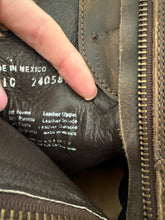 Load image into Gallery viewer, Size 10 Liberty Black Leather Western Boho Pointy Toe Ankle Cowboy Boots
