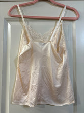 Load image into Gallery viewer, Small Body Chic Ivory Satin Lace Tank
