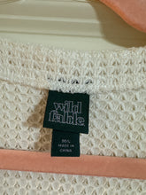 Load image into Gallery viewer, Medium/ Large Knox Rose Waffle Knit Cardigan With Pockets
