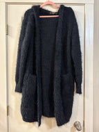 L/XL Lucky & Blessed Chunky Hooded Cardigan