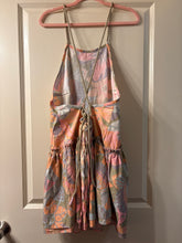 Load image into Gallery viewer, NWT Medium Free People Green Deserted Island Mini Dress
