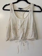 Medium American Eagle Boho Lace Crop Top