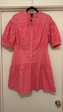 Load image into Gallery viewer, Medium Scoop Size 8-10 Pink Eyelet Dress No Belt Included
