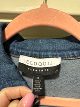 Load image into Gallery viewer, Size 18 Eloquii NWOT Denim Belted Dress
