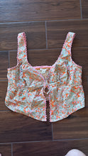 Load image into Gallery viewer, Medium American Eagle Floral Boho Tank Top
