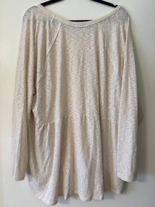 3X Maurice’s Ivory Lace Boho Top