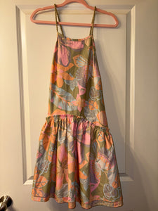 NWT Medium Free People Green Deserted Island Mini Dress