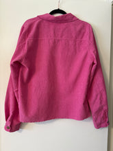 Load image into Gallery viewer, XL Hot Pink Thin Corduroy Shacket
