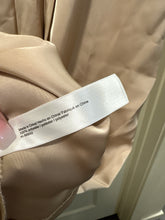 Load image into Gallery viewer, Size 16 Eloquii NWT Beige Satin Puff Sleeve Pleated Dress
