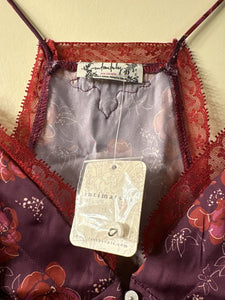 Medium Free People Intimately NWT Silky Floral Tank