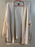 Medium/ Large Knox Rose Waffle Knit Cardigan With Pockets