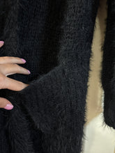 Load image into Gallery viewer, L/XL Lucky &amp; Blessed Chunky Hooded Cardigan
