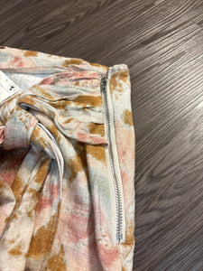 Size 12 NWT Free People Boho Sweet As Beach Mini Skirt