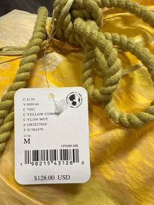 NWT Medium Free People Yellow Deserted Island Mini Dress