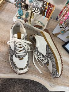 7.5 Madewell Calf Hair Sneakers