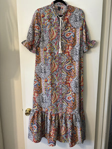 Medium SHEIN Boho Paisley Dress