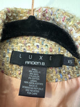 Load image into Gallery viewer, XS Arden B Tweed Wool Trench Coat
