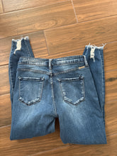 Load image into Gallery viewer, Size 29 Kancan High Waisted Raw Hem Skinny Jeans
