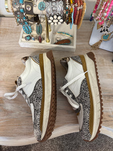 7.5 Madewell Calf Hair Sneakers