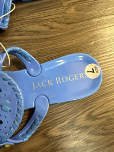Size 7 Jack Rogers NWOT Blue Georgica Jelly Sandals