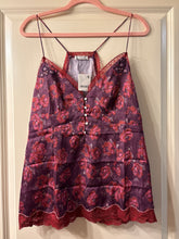 Load image into Gallery viewer, Medium Free People Intimately NWT Silky Floral Tank
