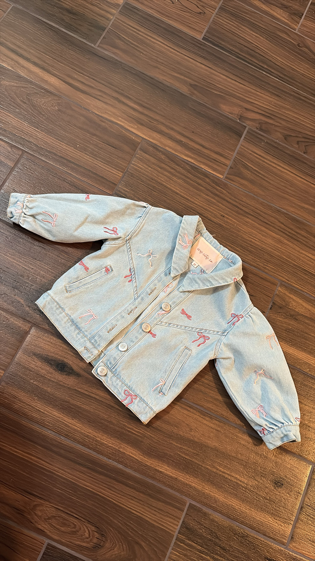 3T Ivy City Co. Bow Denim Jacket