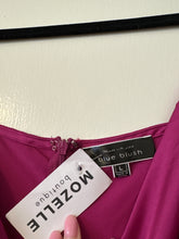 Load image into Gallery viewer, Large Blue Blush Mozell Boutique NWT Slip Dress
