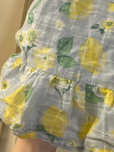 Load image into Gallery viewer, Girls 6 Draper James Cotton Lemon Sun Dress
