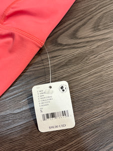 Small Free People NWT Neon Pink Leggings