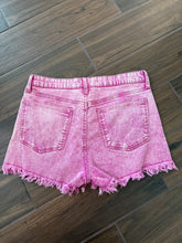 Load image into Gallery viewer, 11/30 Celebrity Pink Acid Wash Denim Cut Off Shorts

