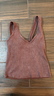 Small/Medium Aura Ribbed Tank Top