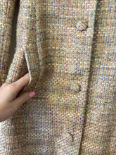 Load image into Gallery viewer, XS Arden B Tweed Wool Trench Coat
