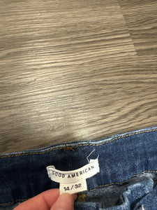 14/32 Good American High Rise Good Legs Sculpting Skinny Jeans