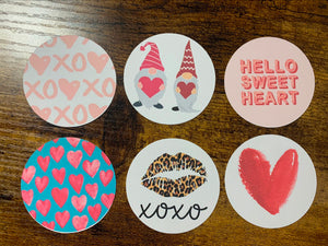 Valentine’s Day Cardstock For Car Freshies