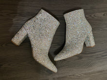 Load image into Gallery viewer, Size 8 Betsy Johnson Pointy Toe Rhinestone Ankle Booties
