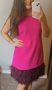 Size 12 Trina Turk NWT Feather Dress
