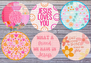 Christian Religious Faith Cardstock For Car Freshies