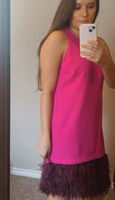 Load image into Gallery viewer, Size 12 Trina Turk NWT Feather Dress
