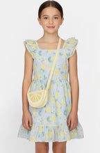 Load image into Gallery viewer, Girls 6 Draper James Cotton Lemon Sun Dress
