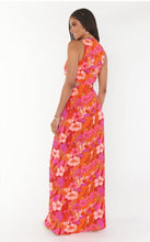 Load image into Gallery viewer, XL NWT Show Me Your Mumu Pink Orange Floral Cut Out Maxi Dress
