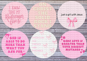 Christian Religious Faith Cardstock For Car Freshies