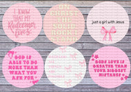 Christian Religious Faith Cardstock For Car Freshies